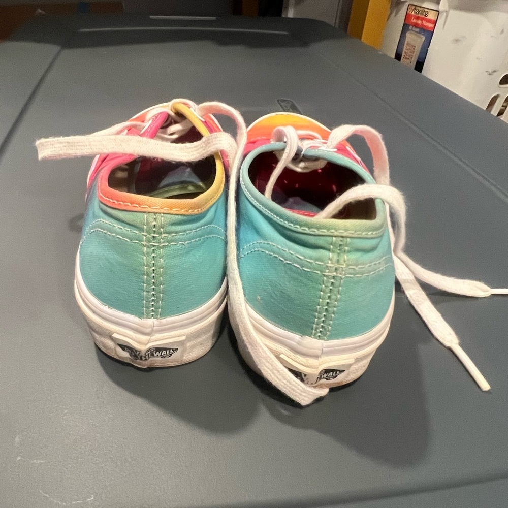 rainbow sunset tie dye